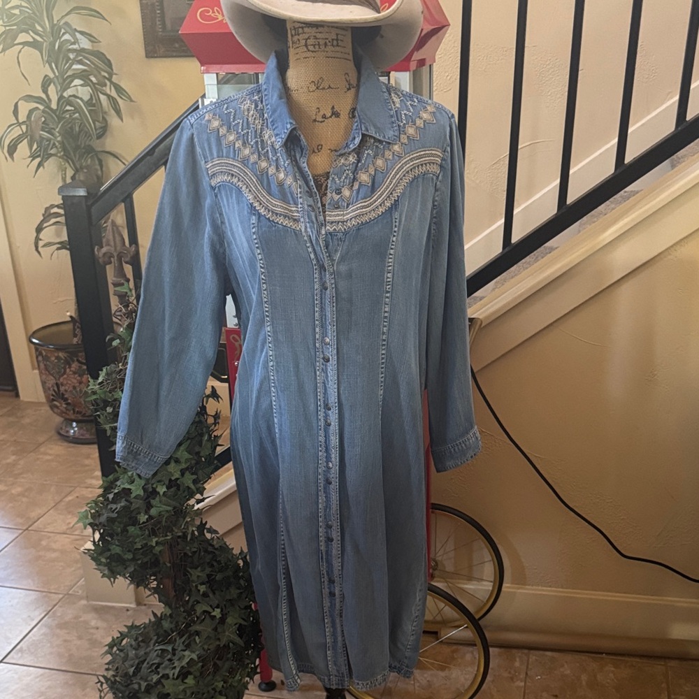 Reba Classic Blue Denim Apparel